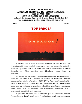 Capa da monografia
