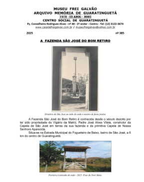 Capa da monografia
