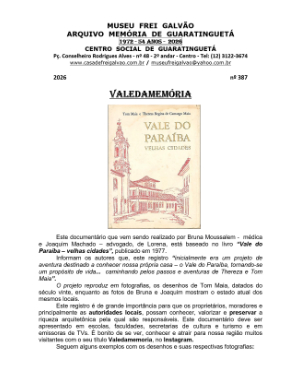 Capa da monografia